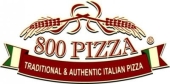 0800 Pizza Logo
