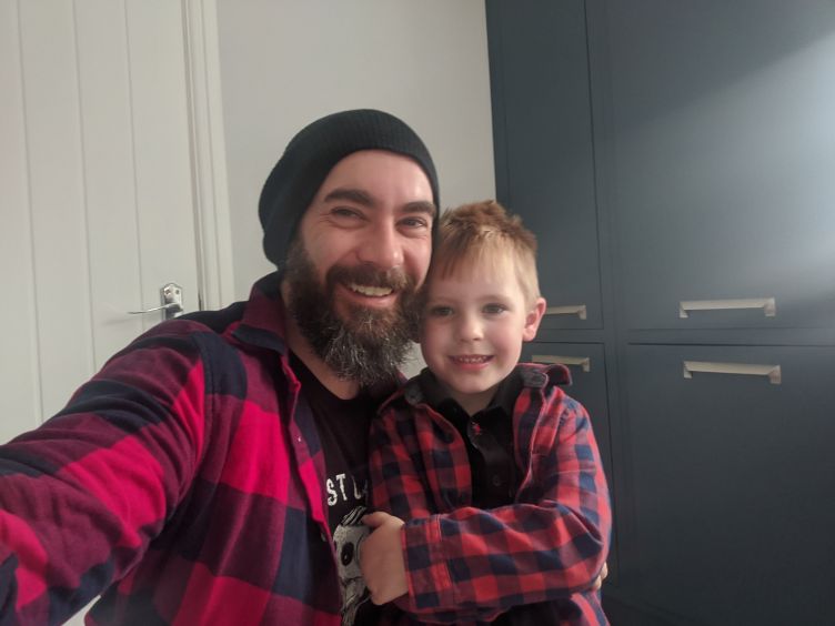 “I’m a lucky man to be able to work safely at home, know that my team is safe at home too, and see my son learning and growing in a way that is normally lost to us”