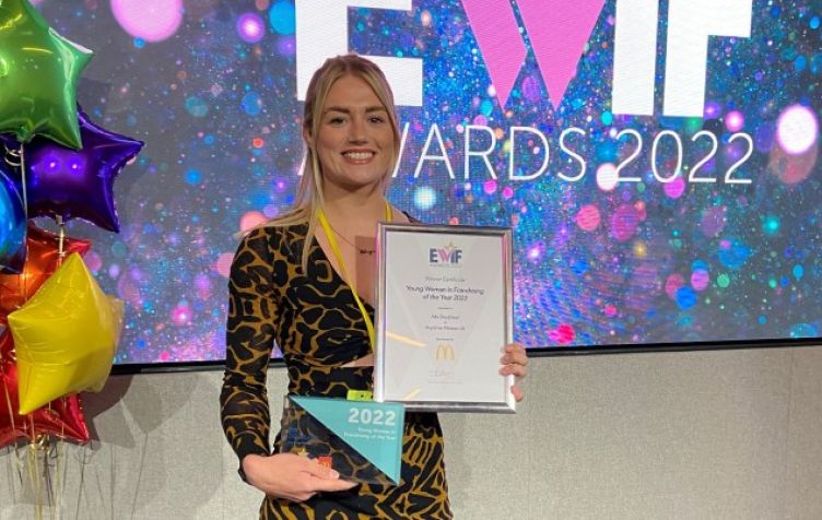 Abi Doublard of Anytime Fitness UK crowned EWiF award winner 