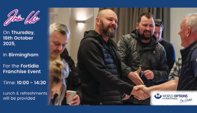 Join World Options at the Fortidia Franchise Event this November