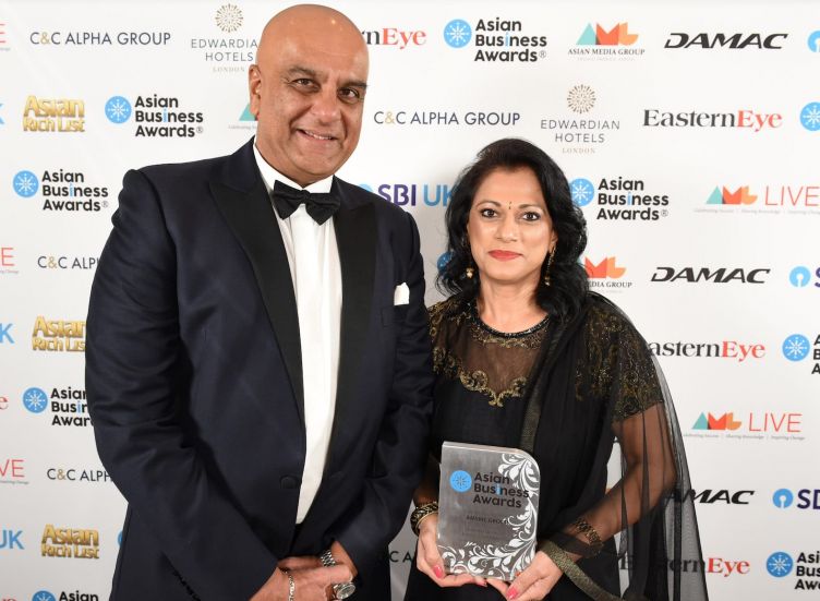 Amsric wins franchise business of the year at Asian Business Awards