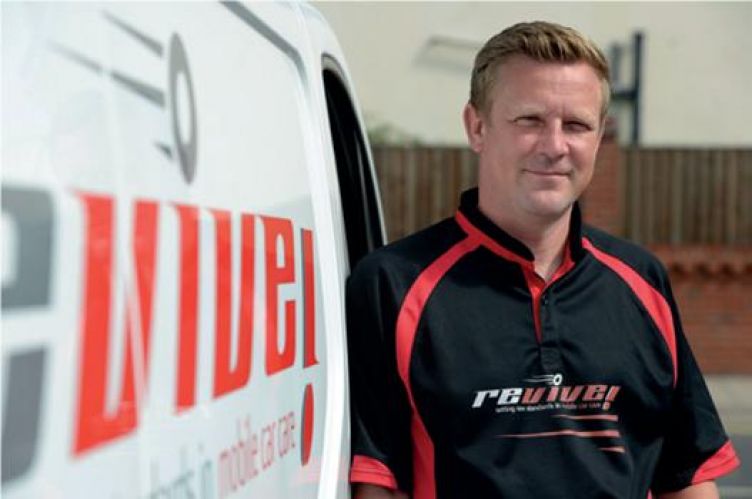 Revive! Franchisee of the Year Mike Hasleden has enjoyed 40 per cent growth in 12 months