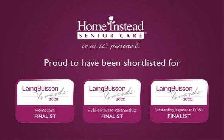 Home Instead shortlisted for three national care awards
