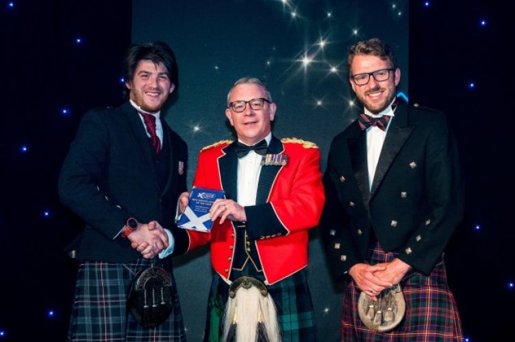Wilkins Chimney Sweep franchisee wins at Scottish ex-forces business awards