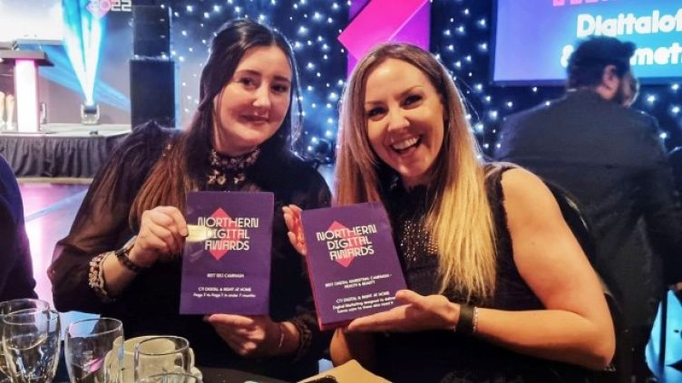 Right At Home twice winners at Northern Digital Awards