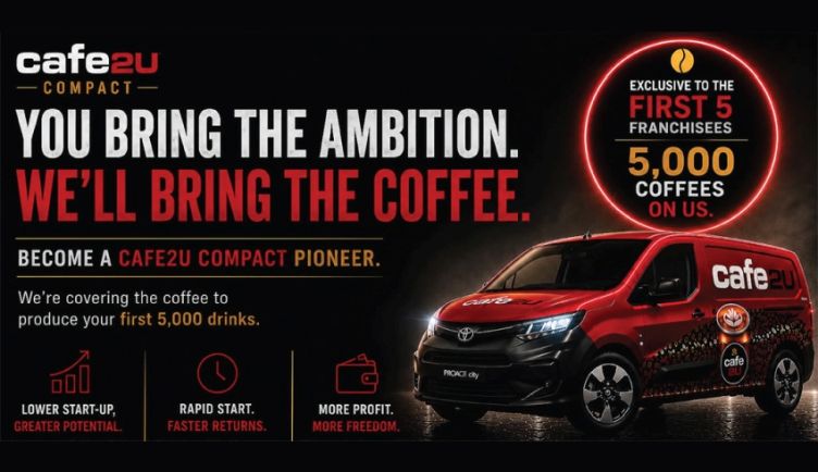 Introducing Cafe2U Compact – a more accessible way to own a Cafe2U business