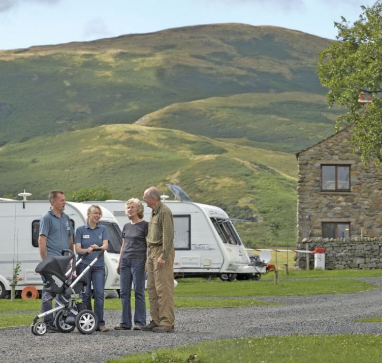 Pitching up with the Camping and Caravanning Club franchise
