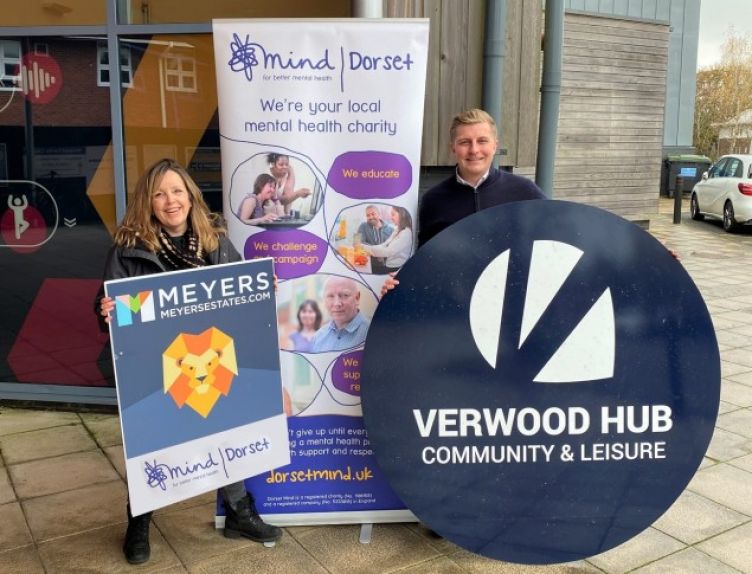 Meyers Estate Agents to sponsor Dorset Mind Verwood Wellbeing Support Group
