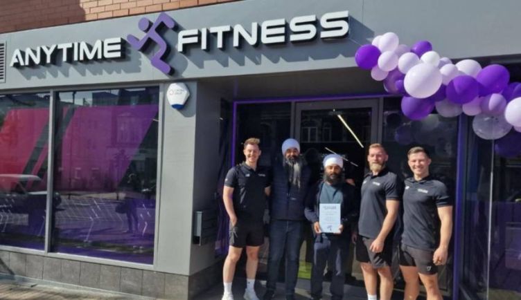 Abandoned shops transformed into Anytime Fitness gyms