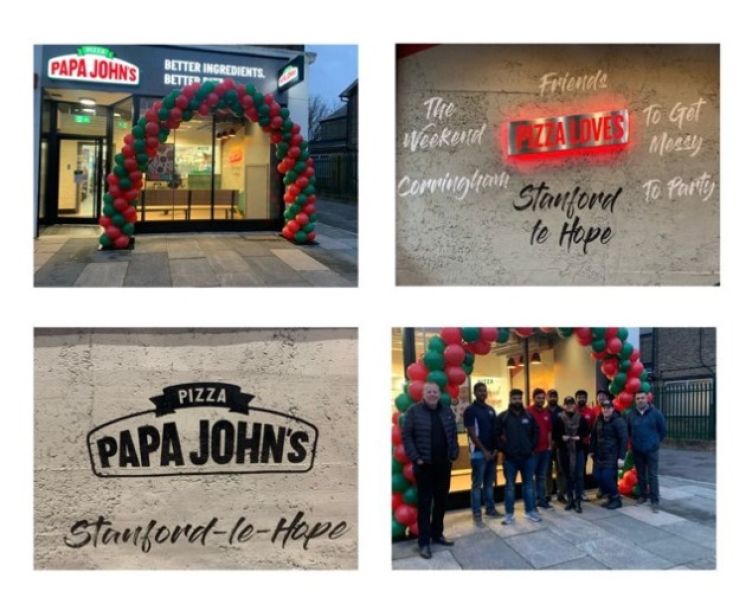 Papa John’s tops-off the year with seven new stores