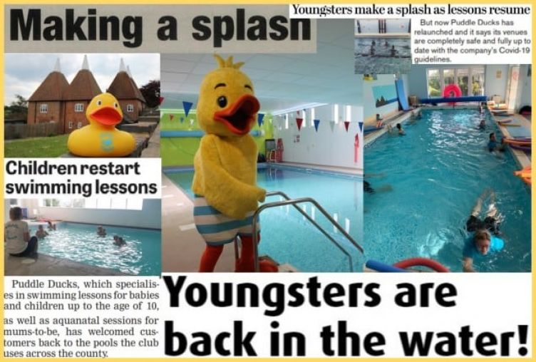 Puddle Ducks makes a splash in local news