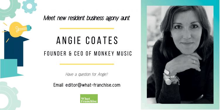 Small business workshop with Angie Coates, founder and CEO of Monkey Music