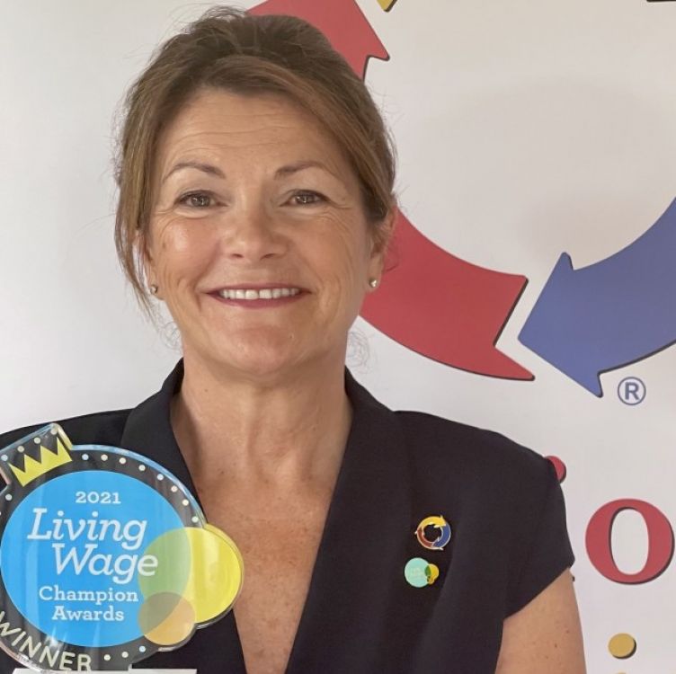 Care franchise recognised at Living Wage Champion Awards 