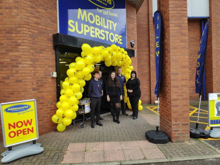 New Ableworld Mobility Superstore opens its doors in Hyde, Tameside