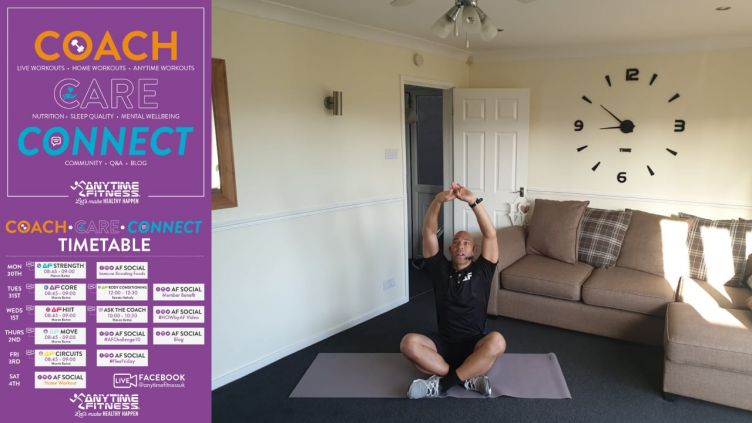 Anytime Fitness launches new virtual Coach.Care.Connect programme