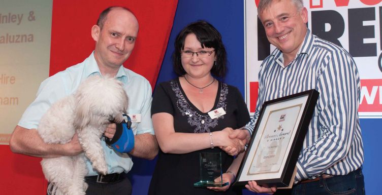 Driver Hire franchisees scoop award