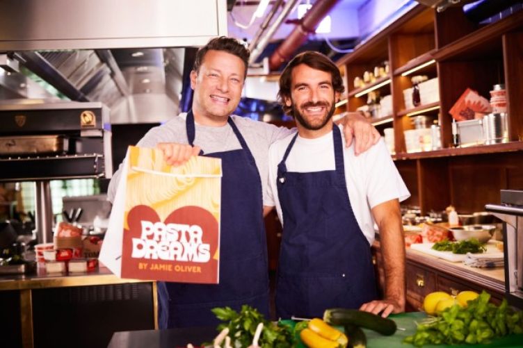 Jamie Oliver and Taster launch Pasta Dreams 