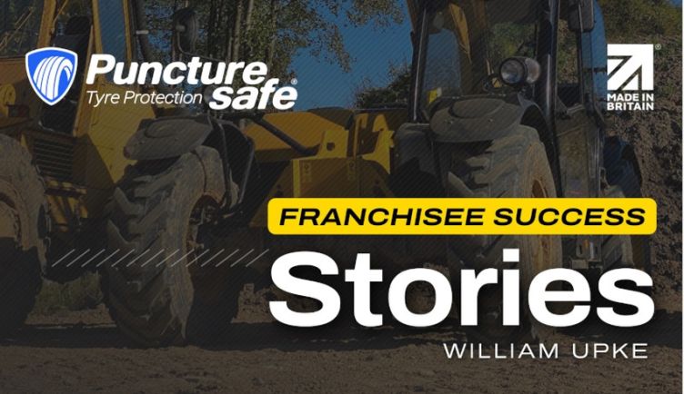 Franchisee William Upke: “Puncturesafe has supported me from the very beginning”