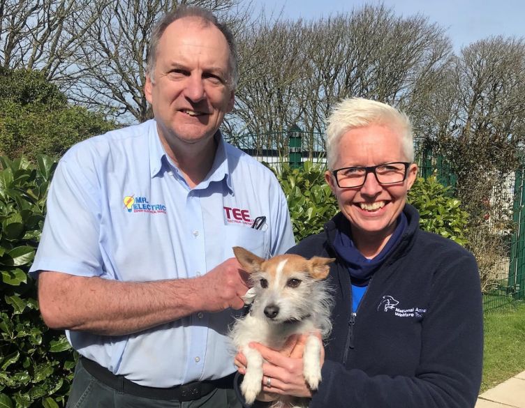 Mr. Electric helps Cornish animal rescue centre get connected