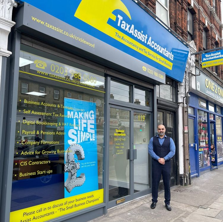 New TaxAssist Accountants shop in Cricklewood
