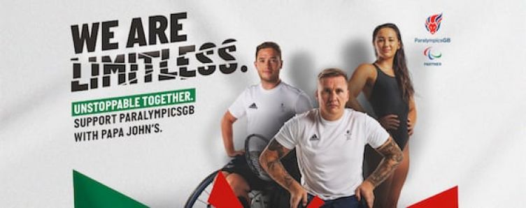 Papa John’s becomes ParalympicsGB partner ahead of Tokyo games