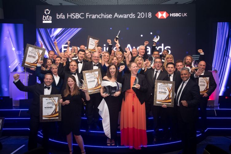 Winners Announced: British Franchise Association HSBC Franchise Awards 2018