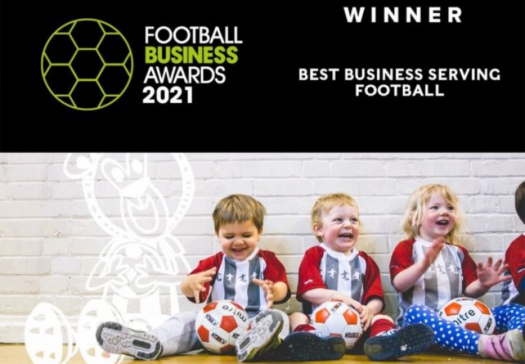 Little Kickers wins Football Business award 