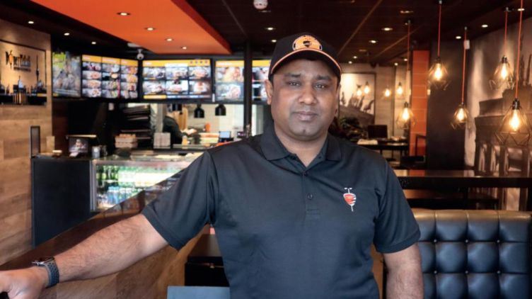 Multi-unit franchisee Hemanth Bollini is hungry for success with German Doner Kebab