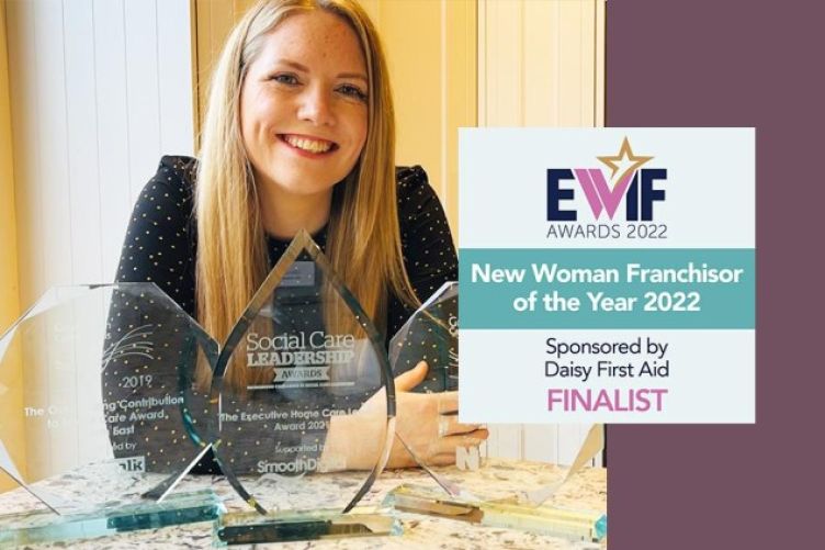 Blossom Home Care’s founder named a finalist at yet another prestigious award