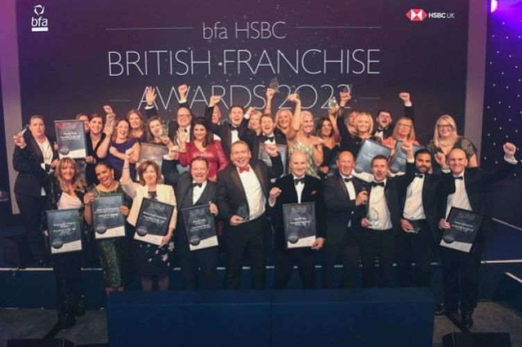 The best in British franchising shine at the bfa HSBC Franchise Awards