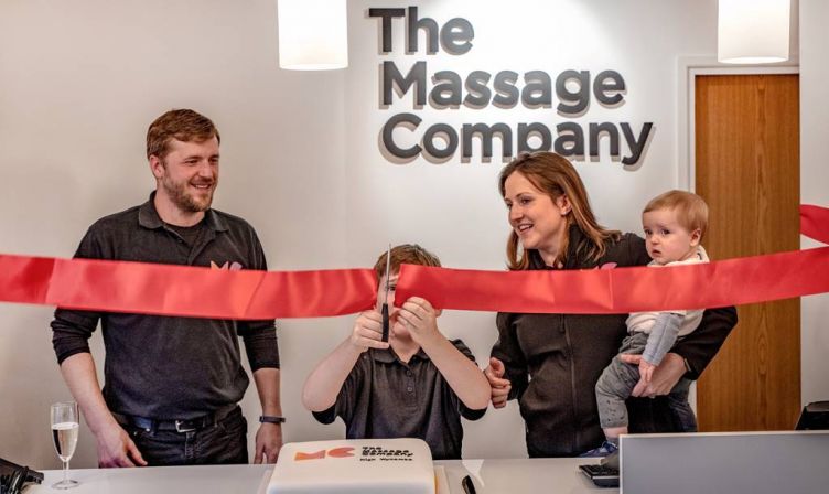 Army couple open The Massage Company’s latest centre