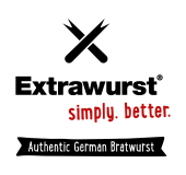 Extrawurst – Authentic German Bratwurst Logo
