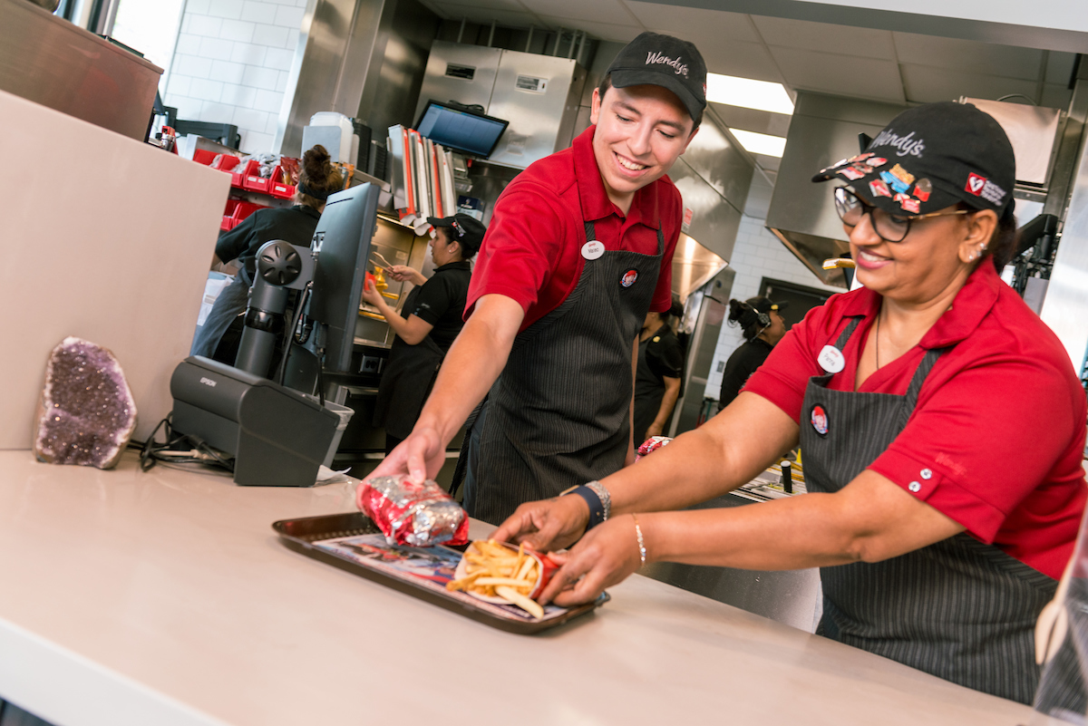 Wendy’s franchise owners donate 110,000